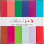 Park Lane Cardstock 12x12 Variety Pack, 58 Sheets - Textured Scrapbook Paper for Card Making and Paper Craft Projects - Double Sided JE