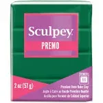 Sculpey Premo Polymer Clay - Forest Green 2 oz.