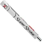 SuperStroke Traxion Claw 1.0 Putter Grip - White/Blue/Grey