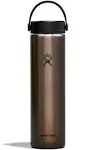 Hydro Flask Lightweight Wide Mouth Trail Series Bottle 24 Ounce - Obsidian