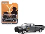 2020 Ram 2500 Pickup Truck Dark Gray Metallic Montana Livestock Association Yellowstone (2018-Current) TV Series Hollywood Series Release 39 1/64 Diecast Model Car by Greenlight 44990F