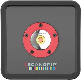 Scangrip MultiMatch R - Powerful and Handy Lighting Solution for Painting Industry, 1,200 Lumen LED Work Light