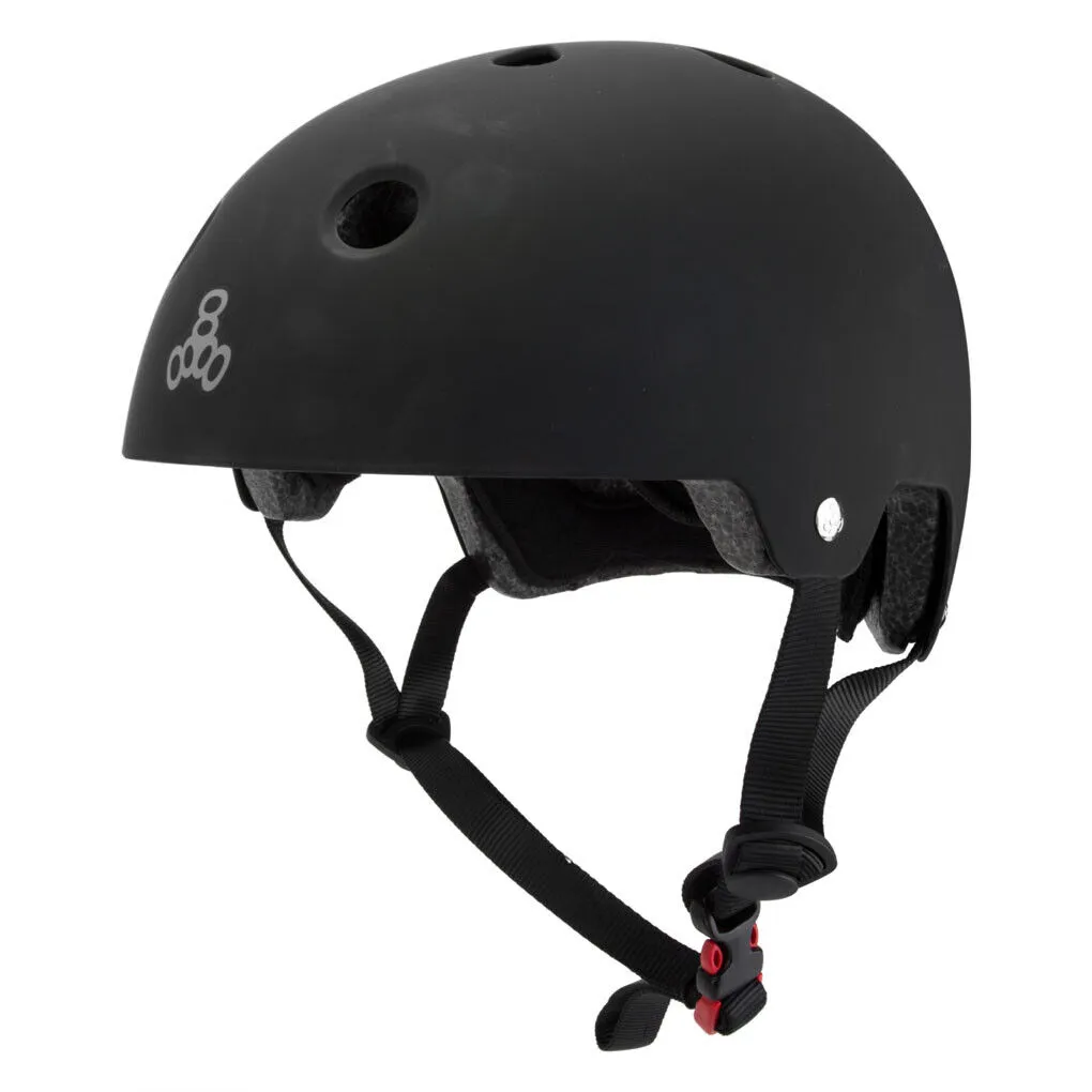 Triple Eight Dual Certified EPS Helmet - Black Matte