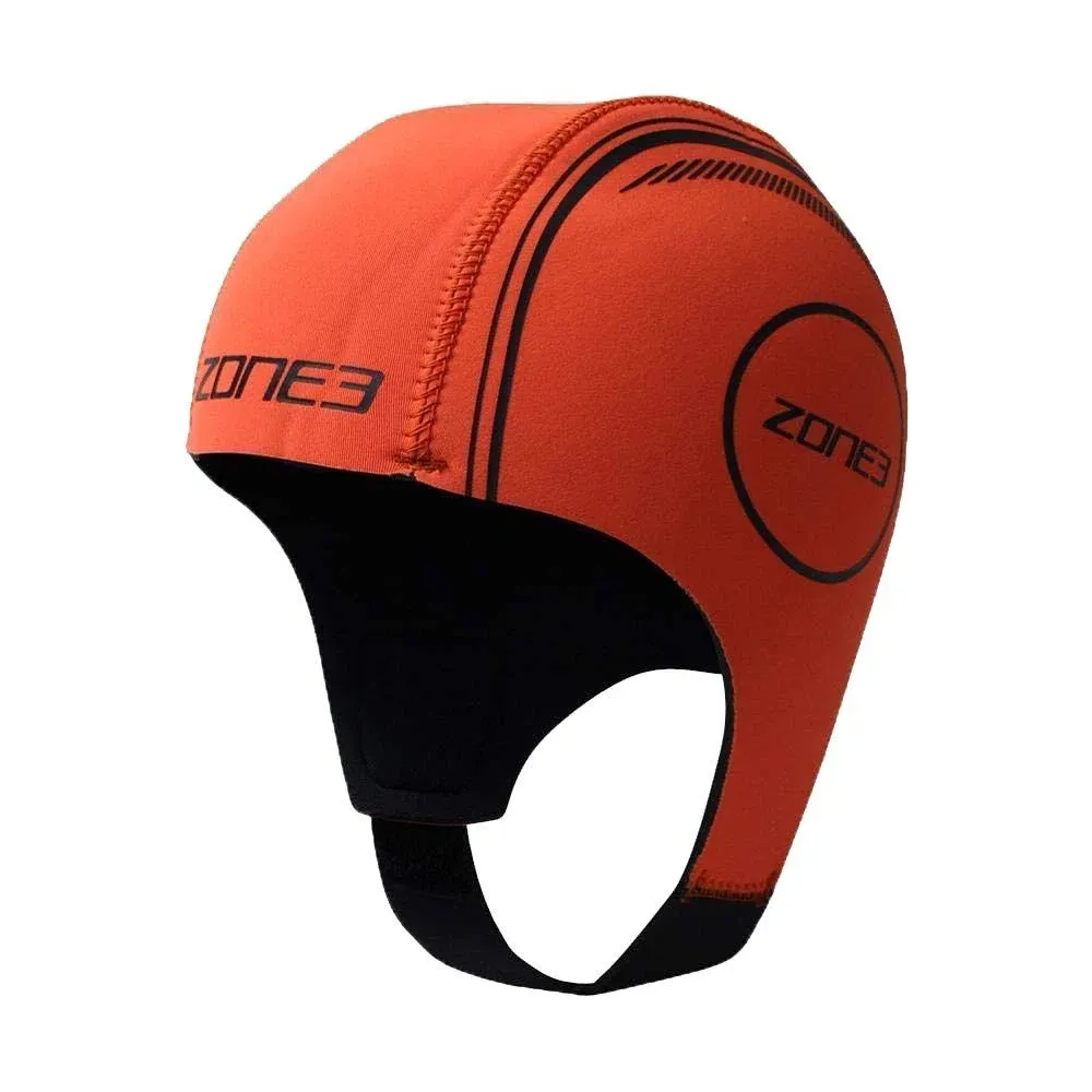 Zone3 Neoprene Swim Cap - Orange