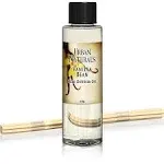 Urban Naturals Vanilla Bean Scented Oil Reed Diffuser Refill | Includes A Free Set of Reed Sticks! Vanilla Cream, Amber & Sweet Tonka Bean