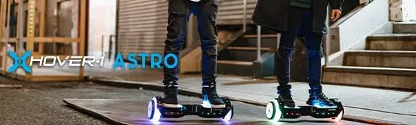 Hover-1 Astro Electric Hoverboard 7MPH Top Speed, 9 Mile Range, 5HR Run-Time, Built-In Bluetooth Speaker, Self Balancing Scooters Rider Modes: Beginner to Expert