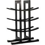 Oceanstar 12 Bottle Dark Espresso Bamboo Wine Rack - 20823549 | HSN