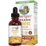 Organic Turmeric Gold Herbal Blend Liquid Drops - MaryRuth Organics