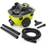 RYOBI Wet/Dry Vacuum 18-V+6-Gal+Cor<wbr/>dless+High/Low Switch+Accesso<wbr/>ries (Tool-Only)