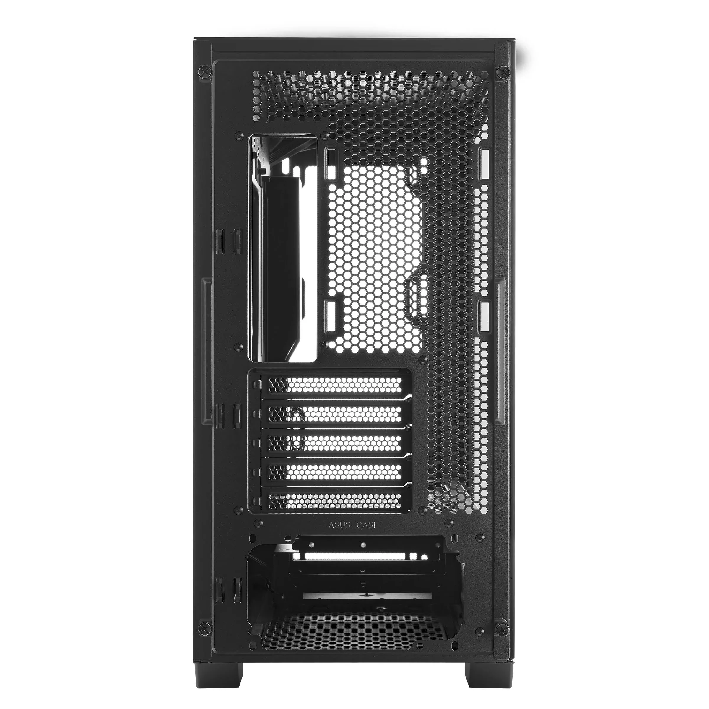 Asus A21-BLK Steel Plastic & Tempered Glass Micro ATX Computer Case Black