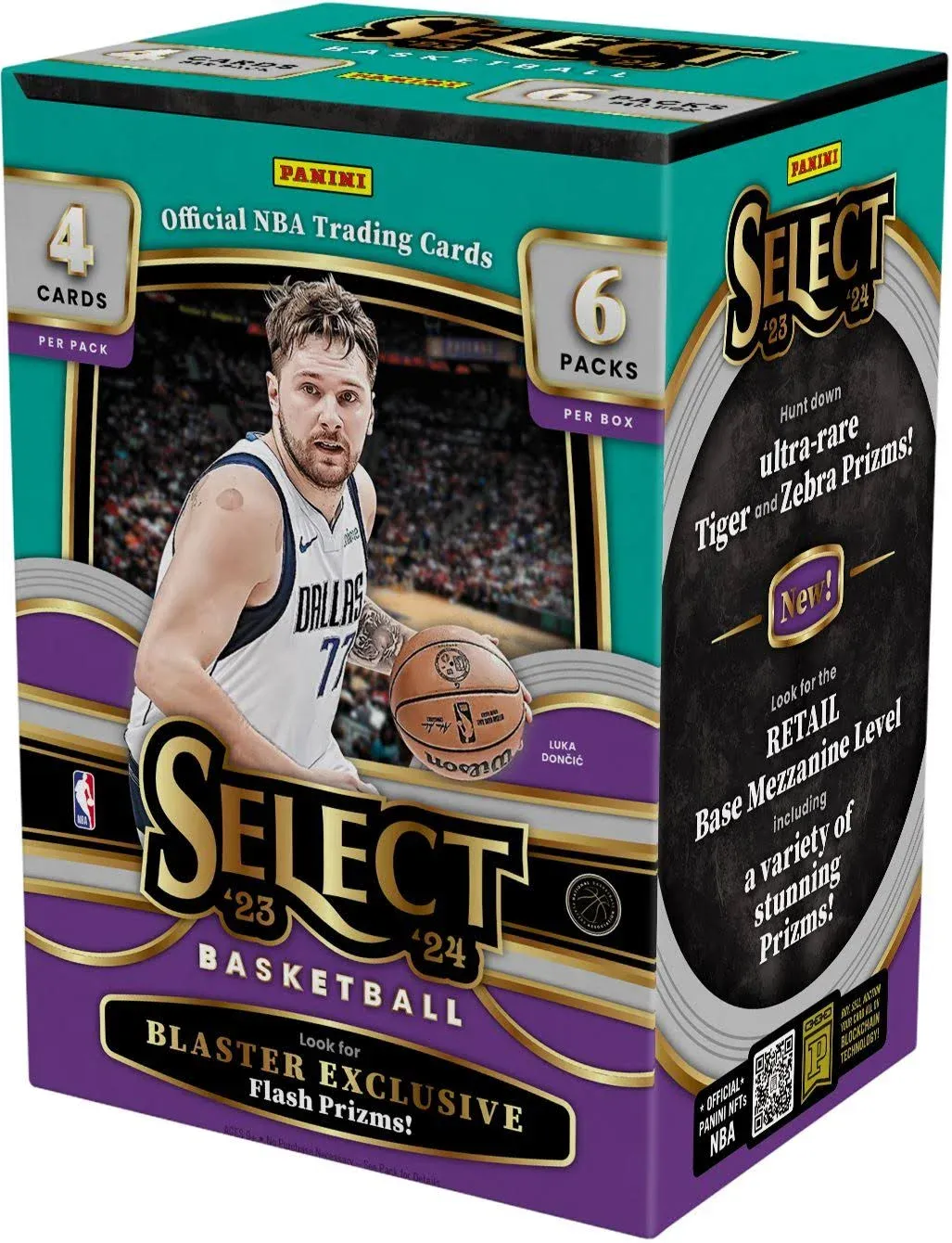 2023-24 Panini Select NBA Basketball Blaster Box