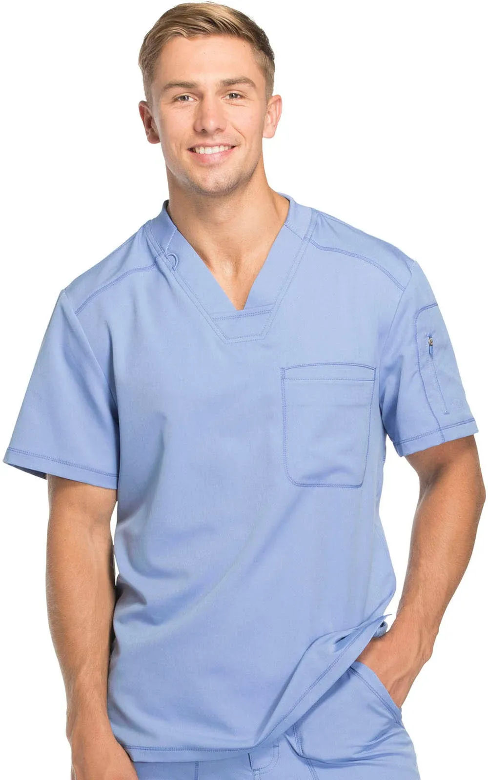 Dickies Men's V-Neck Scrub Top