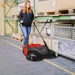 BISSELL COMMERCIAL BG697 Plus Battery Powered Sweeper,47&#034; L,38&#034; W 42PD19(S1B0)