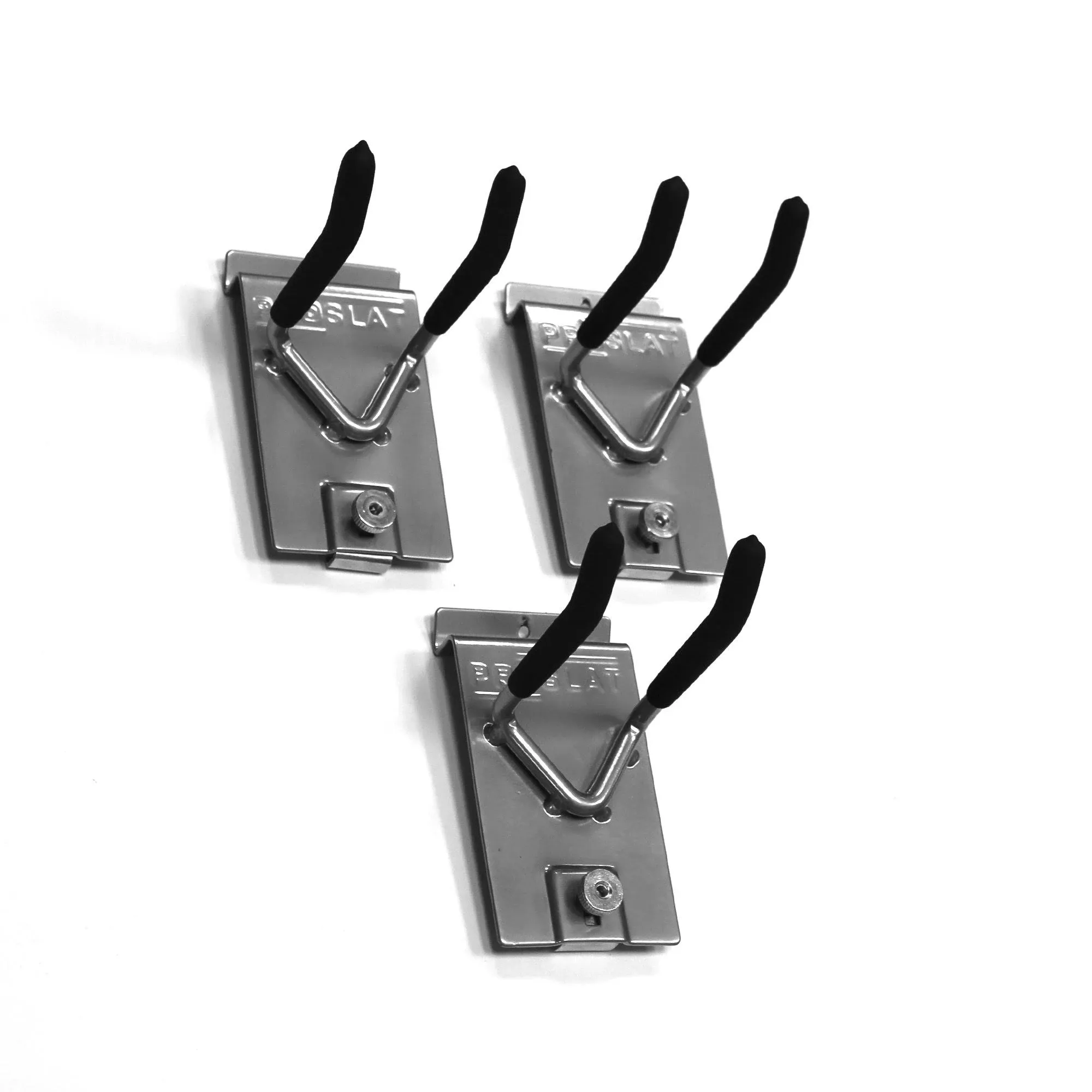 Heavy-Duty 4 in. Double Hook (3 Pack)