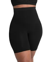 Shapermint Essentials High Waist Shaper Shorts in Latte