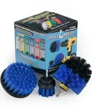 Drillbrush Power Scrubber Marine Scrub Kit