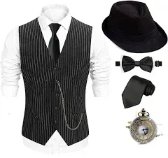 EFORLED 1920s Mens Costume Fedora Hat