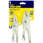 Irwin Vise-Grip Original Locking Pliers with Wire Cutter Set