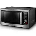 Toshiba EC042A5C-BS Microwave Oven with Convection Function, Smart Sensor, Easy-to-clean Stainless Steel Interior and ECO Mode, 1.5 cu. ft. , 1000W, Black Stainless Steel