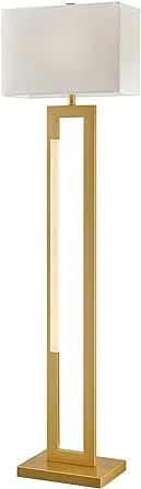 Darrello 61 inch 100.00 watt Gold Floor Lamp Portable Light