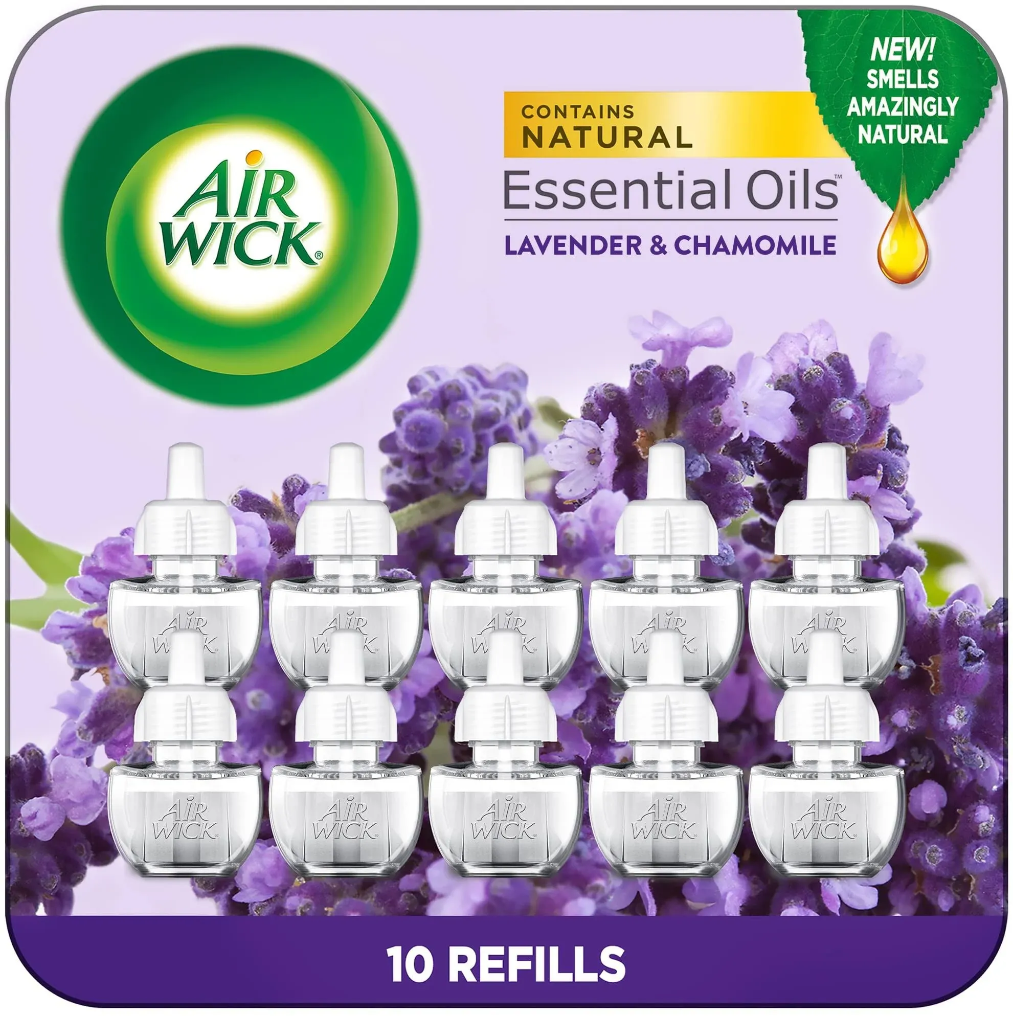 Air Wick Scented Oils 5-Pack 0.67-fl oz Fresh Waters Plug-in Air Freshener | 6233893791