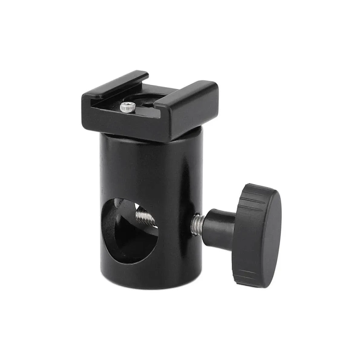 CAMVATE Light Stand Head with Cold Shoe Mount Adapter