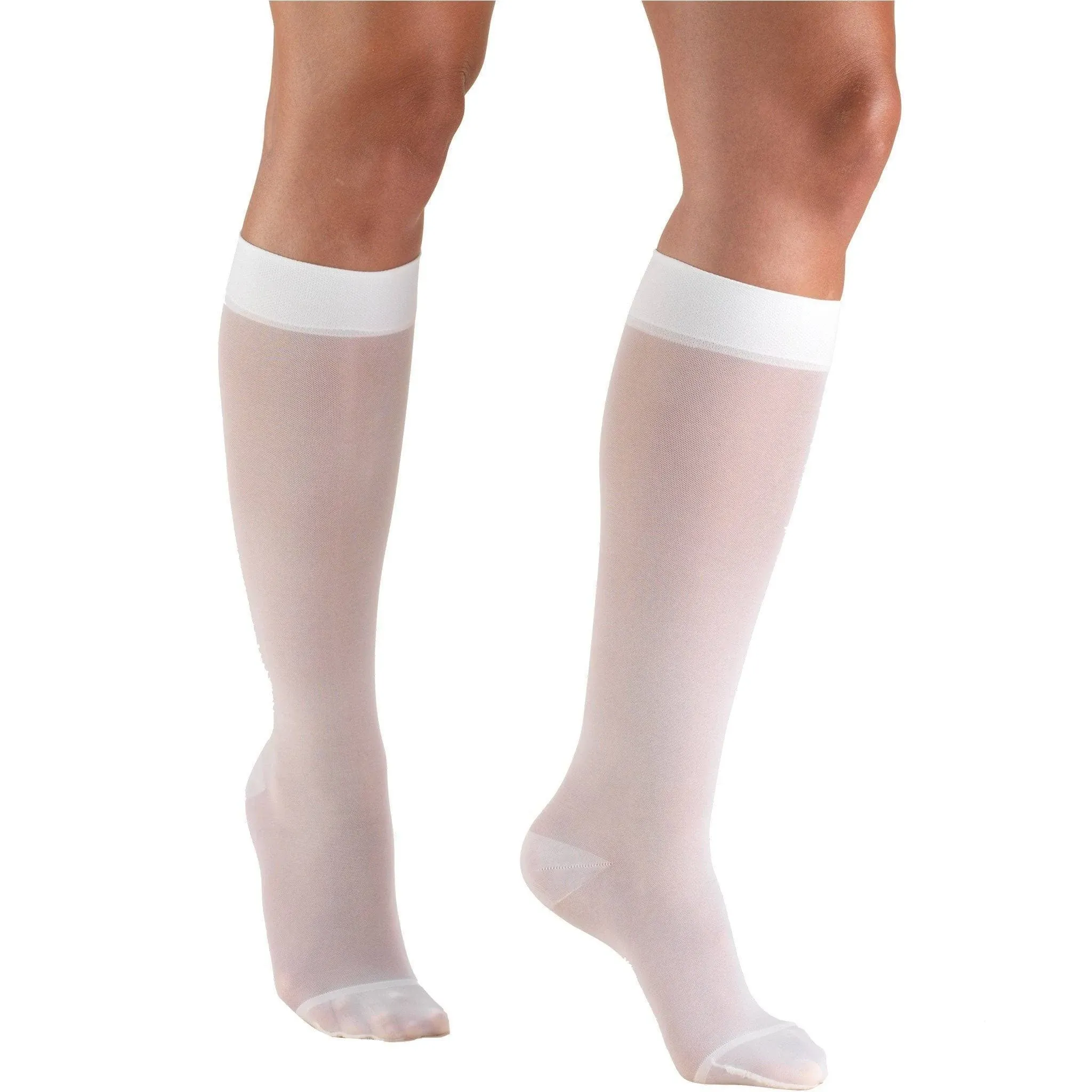 Truform Lites Women's Knee High 15-20 mmHg / Small / White