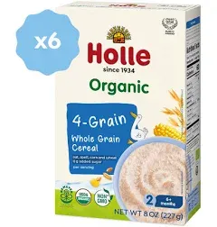 Holle Organic Wholegrain 4- Grain Cereal