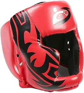 TITLE Boxing Leather Sparring Headgear