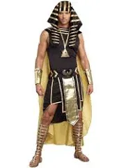 DreamGirl Men's King of Egypt Costume