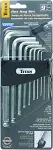 Titan 12736 Metric Detent Ball Hex Key Set (9 Piece Set)