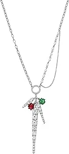 Betsey Johnson Icicle Long Pendant Necklace