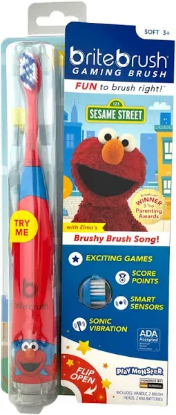 BriteBrush - Interactive Smart Kids Toothbrush Featuring Baby Shark