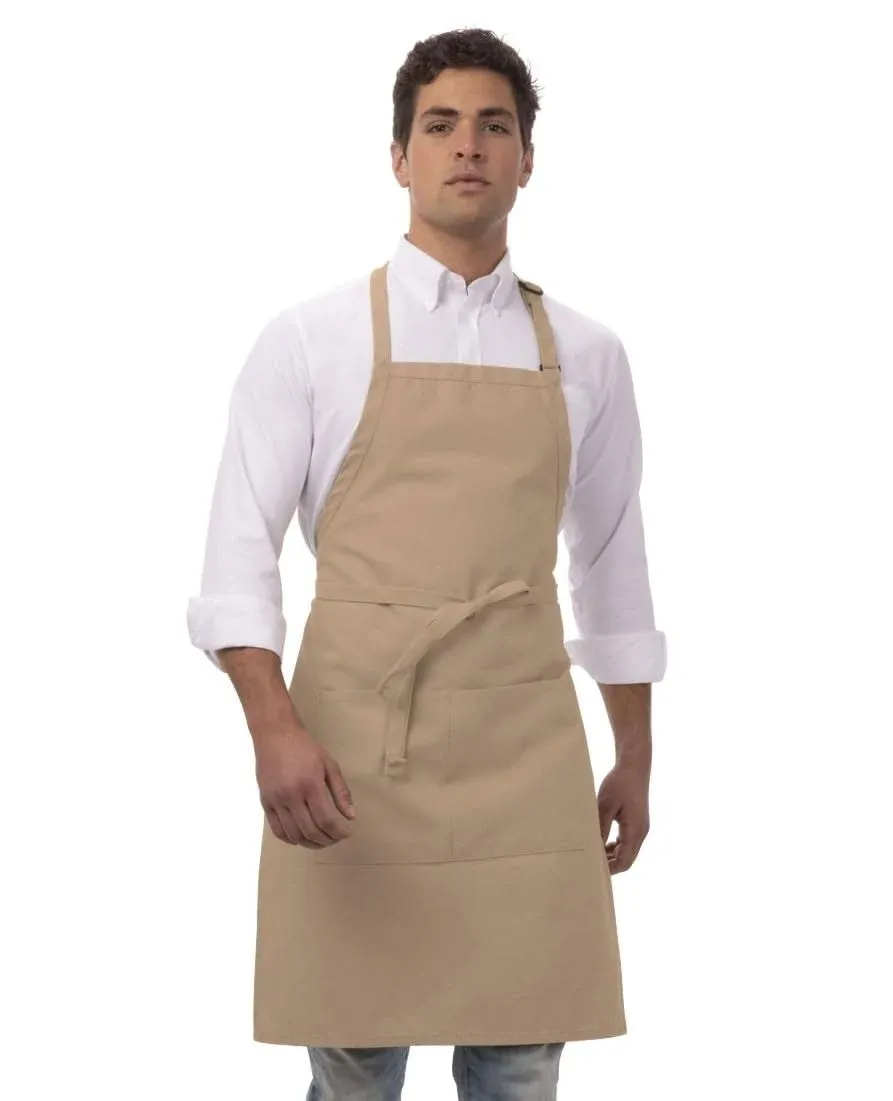 Chef Works Unisex Butcher Apron, Khaki, One Size