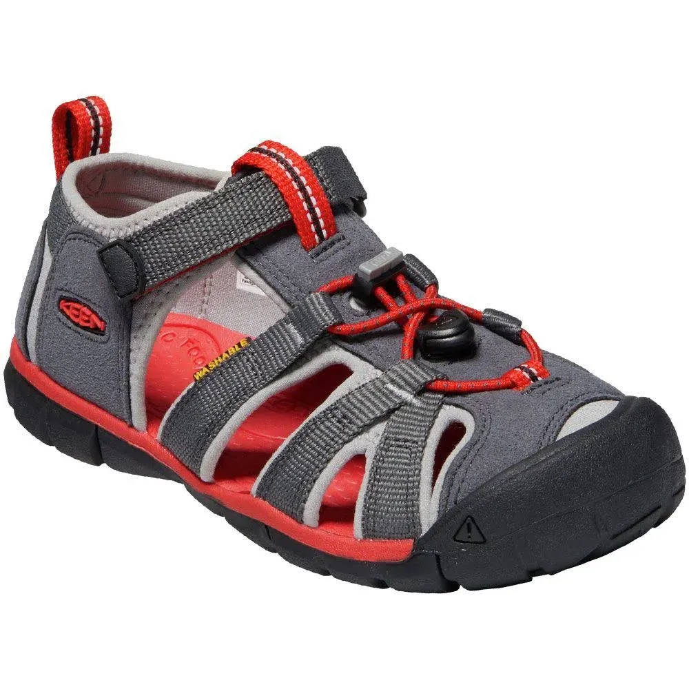 Keen Kids' Seacamp II CNX Sandal - 8 - Magnet / Evening Primrose