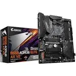 Gigabyte B550 Aorus Elite AX V2 Motherboard WiFi 6 &amp; BT5 2.5GbE Type-C DP &amp; HDMI