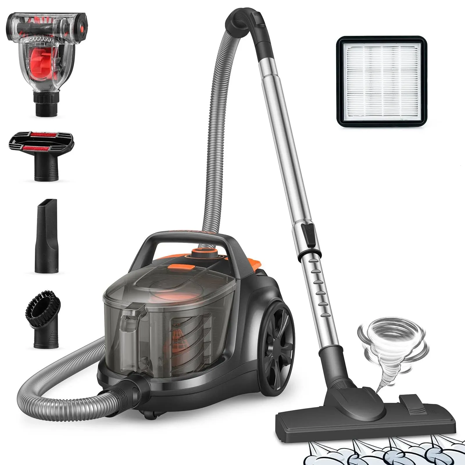 Aspiron Canister Vacuum Cleaner