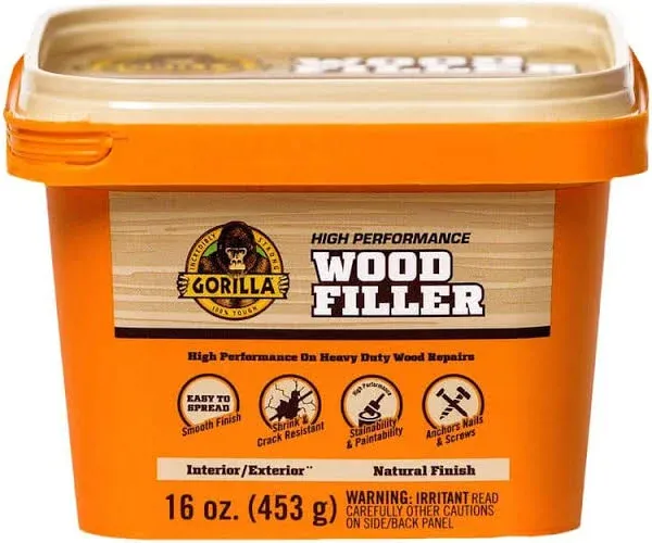 16 Oz. Natural Wood Filler Tub