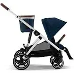 Cybex Gazelle S 2 Stroller - Ocean Blue (Silver Frame)