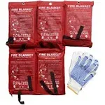 5 Pack Fire Blanket