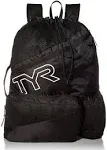 TYR Elite Team Mesh Backpack - 40L - Black