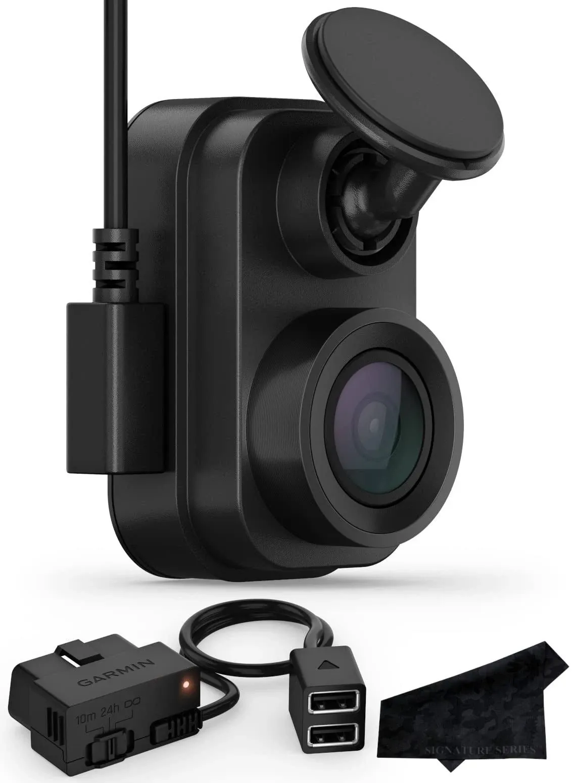 Garmin Dash Cam Mini 2, 1080p, Monitor Your Vehicle with Signature Series Con...