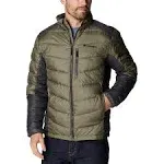 Columbia Men's Labyrinth Loop Jacket - Medium - Stone Green / Shark