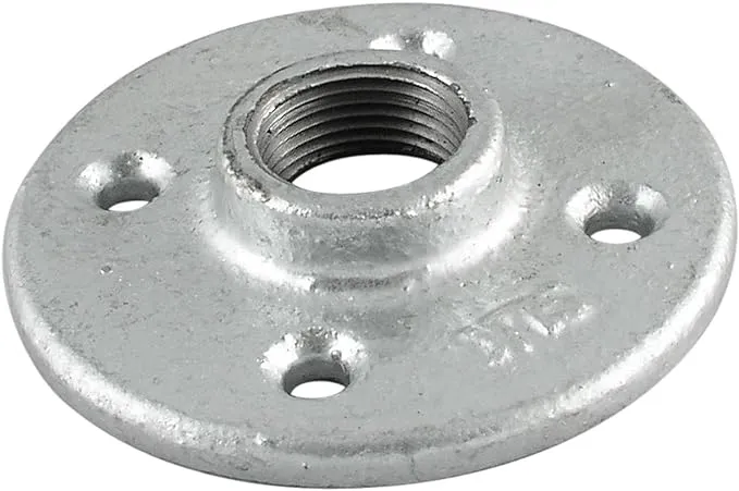 1" Galvanized Floor FLANGE.