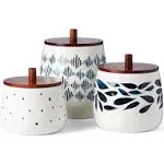 Lenox Blue Bay 3-Piece Canister Set - White