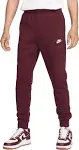 Nike Men's Sportswear Club Fleece Joggers, Small, Night Maroon