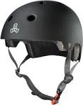 Triple Eight Dual Certified EPS Helmet - Black Matte