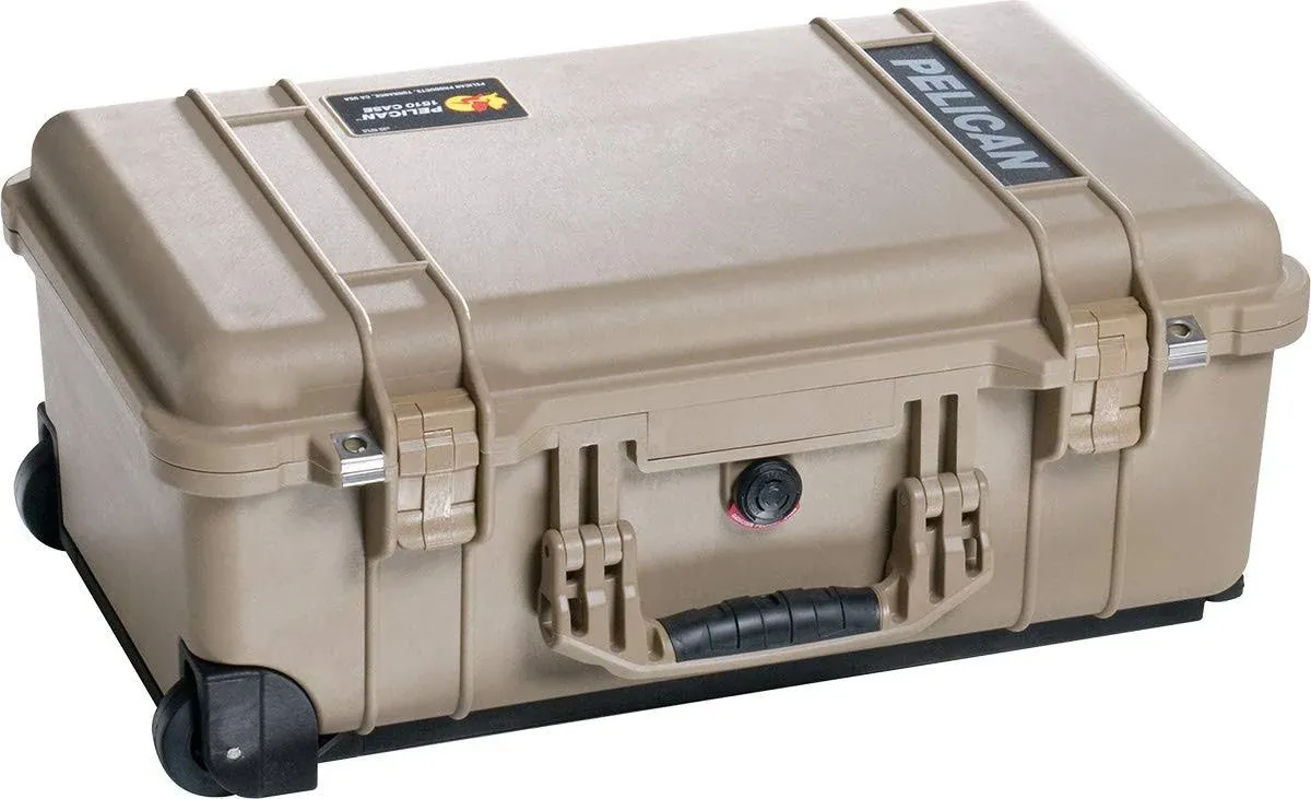 Deployable Systems Pelican 1510 Case - Tan W/ Foam (1510000190)