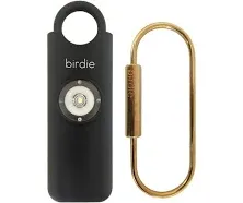 Birdie personal alarm.  125db Sound.  Light Blue