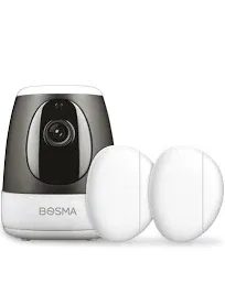 Bosma XC Pet Camera Full HD WiFi Indoor Security Camera XC Connect w/2 Pack 85